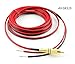 CablesOnline, 15ft 18 AWG Speaker Wire Single Cable with RCA Male Plug, AV-SK115