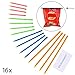 Slide-On Bag Sealer Sticks 16 pieces in 4 Different Sizes - Quickly Seal Bags That Contain Food, Herbs, etc. - Keeps Content Fresh - Reusable - No Electrical Devices - Diamond Shield Retail Package