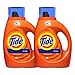 Tide Laundry Detergent Liquid, Original Scent, HE Turbo Clean, 50 oz, Pack of 2, 64 Loads Total (Packaging May Vary)