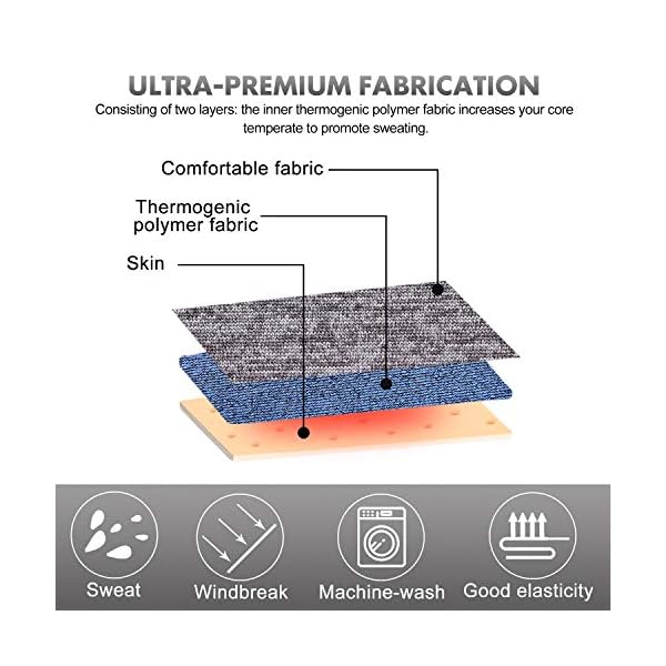 Hirdou-Sweat-Sauna-Vest-Weight-Loss-Tummy-Control-Body-Shaper Hirdou Men's Premium Workout Tank Top Slimming Polymer Weight Loss Sauna Vest, Black Shapewear