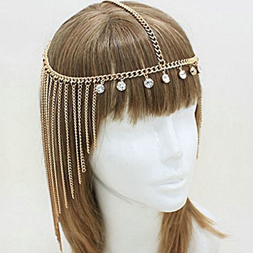 Unicra fashion head chain for women-chic hair accessori…