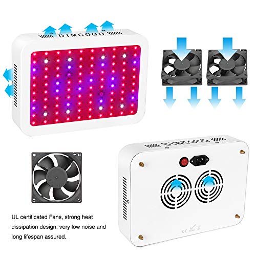 Dimgogo 1000w LED Grow Light Full Spectrum for Indoor Plants Veg and...