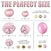 31 Pcs of Pink Gold and Cream Birthday Party Decoration Set Pompom Lanterns Polka Dot Triangle Garland Banner First 1st Birthday Girl Princess Ballerina Theme Decorations Kit Party Supplies Backdrop