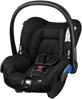 Maxi-Cosi Citi Babyschale, federleichter Baby-Autositz Gruppe 0+ (0-13 kg), nutzbar ab der Geburt bis ca. 12 Monate, Black Raven (schwarz)