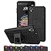 Ueokeird for LG Tribute HD Case, for LG X Style Case, Hybrid Dual Layer Armor Protective Phone Case Cover with Kickstand for LG X Style/Volt 3 / Tribute HD Black