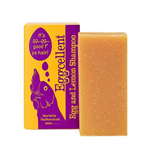 Eggcellent Egg & Lemon Shampoo Bar for Shiny Healthy Hair | 100% Natural & Sulfate Free | Helps Dandruff | Strengthening Moisturizer | Beauty and the Bees in Australia with Leatherwood Honey