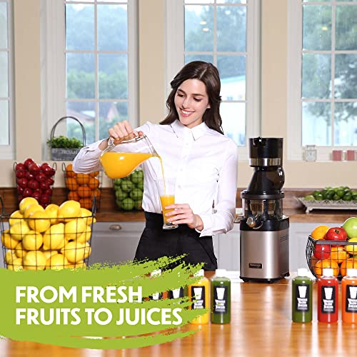 Kuvings CS600 Whole Slow Juicer with BPAFree Components, 24 Hour Operation, Easy to Clean