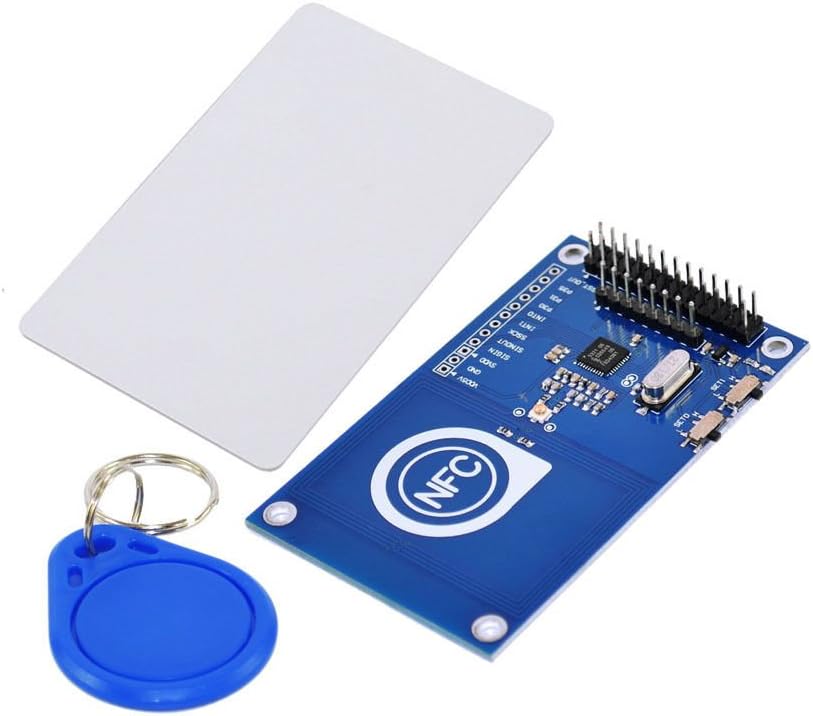 Tolako 13.56mHz PN532 NFC Reader and Writer NFC Card Module Kit for Arduino Raspberry Pi with IC Card and Key Tag