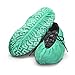 Disposable Boot & Shoe Covers 120 Pack (Size 11 or less, Green)