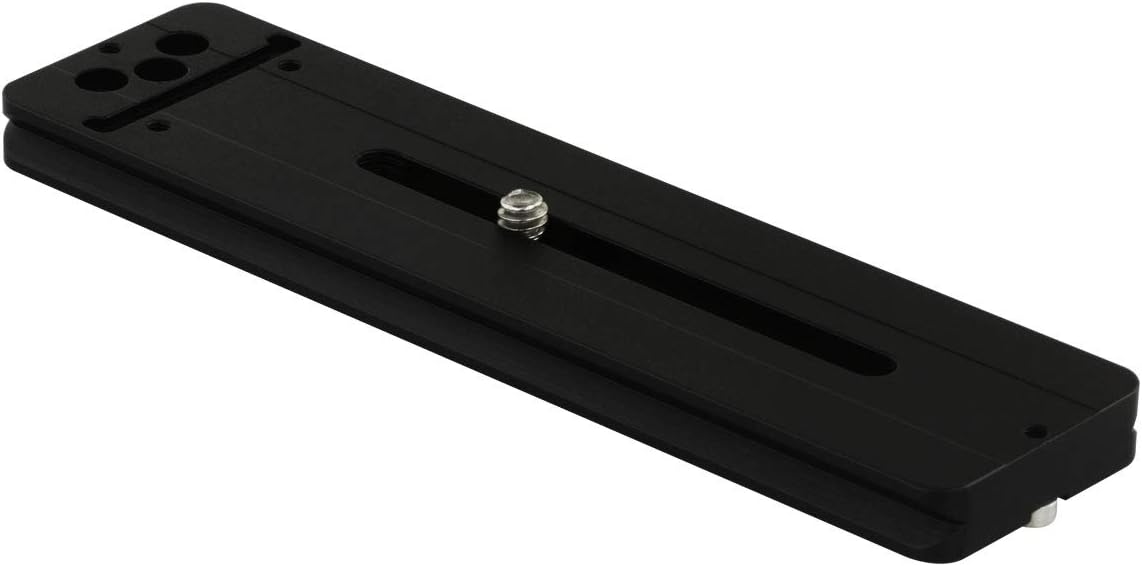 Haoge LQR-150 150mm Universal Lens Foot Quick Release Plate for Nikon Olympus Fujifilm Tokina Tamron Sigma Pentax Sony Tele Telephoto Lens Compatible with Arca Swiss Tripod Ball Head Ballhead - Image 4