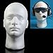 Thobu Mannequin Styrofoam Foam Male Manikin Head Model Wig Glasses Hat Display Stand