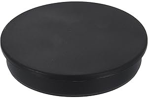 uxcell Silicone Hole Plug, Waterproof Round Rubber Stoppers Bottle Seal Plugs Tube Pipe End Caps for 82mm/3.23" Hole for Bath