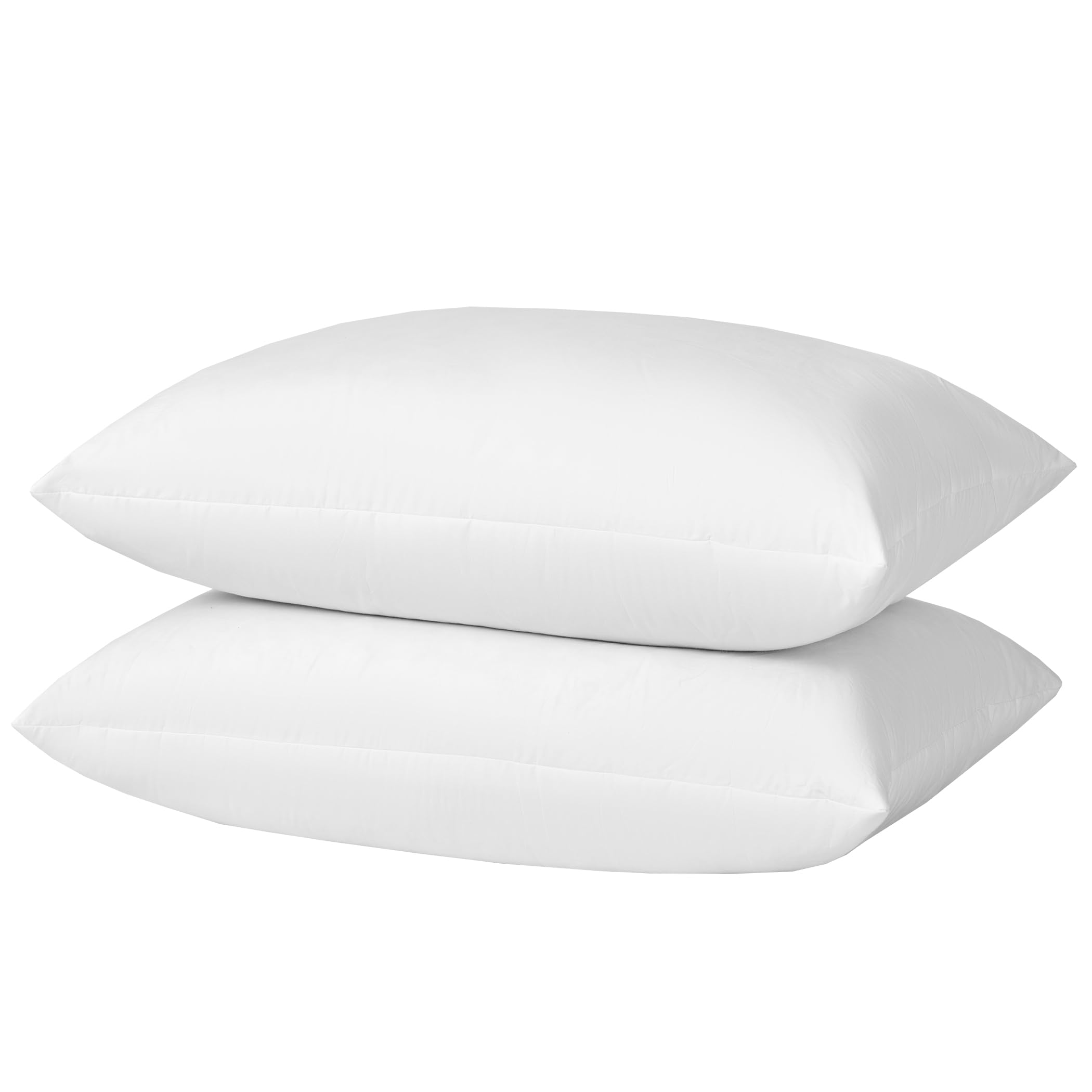 Photo 1 of ****pillow ripped******basic home Goose Feathers and Down Pillows, Cotton Cover, Bed Sleeping Hotel Collection Pillows,Queen Size 20x28