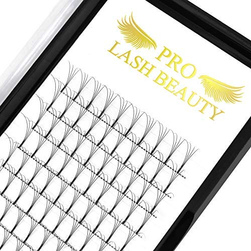 Pre Made Fan Eyelash Extensions 5D-C-0.10-15 Long Stem Pre Fanned Russian Volume Lashes 0.07 0.10 Premade Fans Eyelash Extension C D curl Lash Extension 5D-C-0.10-15