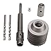 Alwaysuc 65mm + 30mm SDS Plus Shank Hole Saw Cutter Concrete Cement Stone Wall Drill Bit