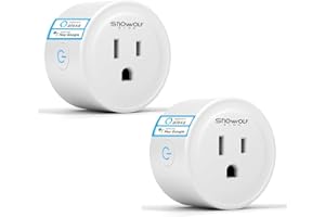 Smart 16A Outlet with Energy Monitor - cULus & CSA Certified WiFi Heavy Duty Socket, Real-Time Electricity Tracking for Home/