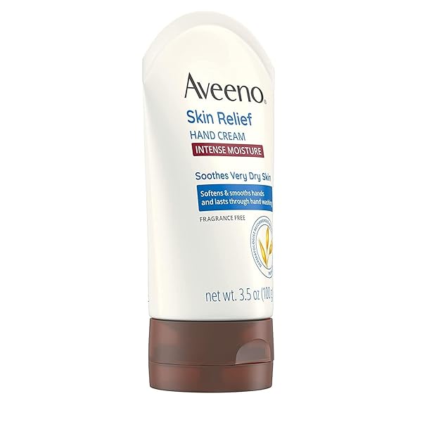 AVEENO ACTIVE NATURALS SKIN RELIEF HAND CREAM – 3.5 OZ, PACK OF 4
