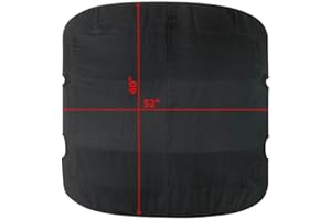 FASWORX Universal Boat Bimini Top Mounts on Wakeboard Tower, 600D Bimini Top Canvas, Frame, & Clamps, Universal Boat Canopy for Most 2-2.5” Wake Towers on Bass Boats, Jon Boats, Pontoons & More