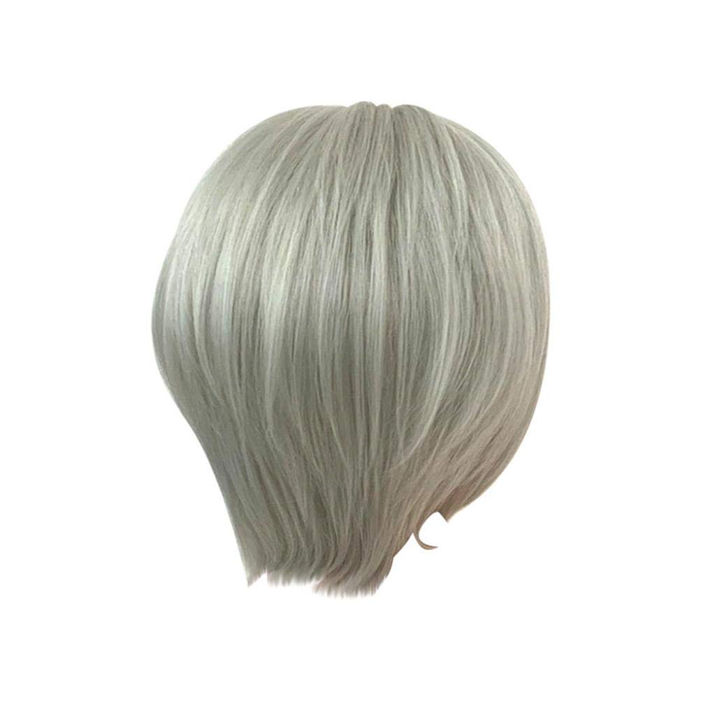 Guesthome 2019 Fashion Hair Trend Lady Women Natural Short Grey