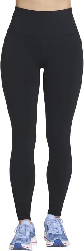 Go Walk Go Flex High Waisted 2-Pocket Yoga Legging, Mujer, Bold Black, S — foto 1 de 3
