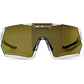 ActHose Polarized Sports Sunglasses for Men Women, UV Protection, Lightweight Goggles for Driving Fishing Cycling Running