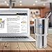Stainless Steel Vacuum-Insulated commuter Travel 30oz Tumbler Cup W/Spill And Splash Proof Lid HC REFRESH - Keeps Your Drink Cold/Hot - For Camping Beach Office On The Go Two Straws Cleanning Brush