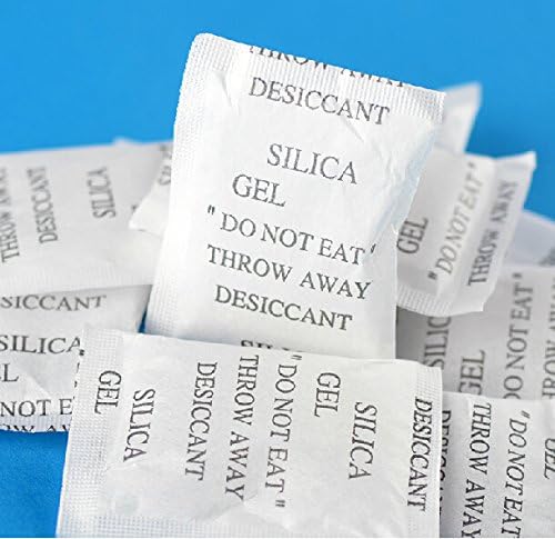 LIBLO 5gm Pack of 1000 Silica Gel Packets Desiccant