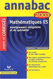 Mathématiques ES