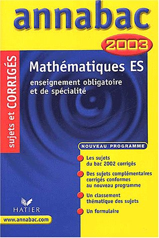 Mathématiques ES