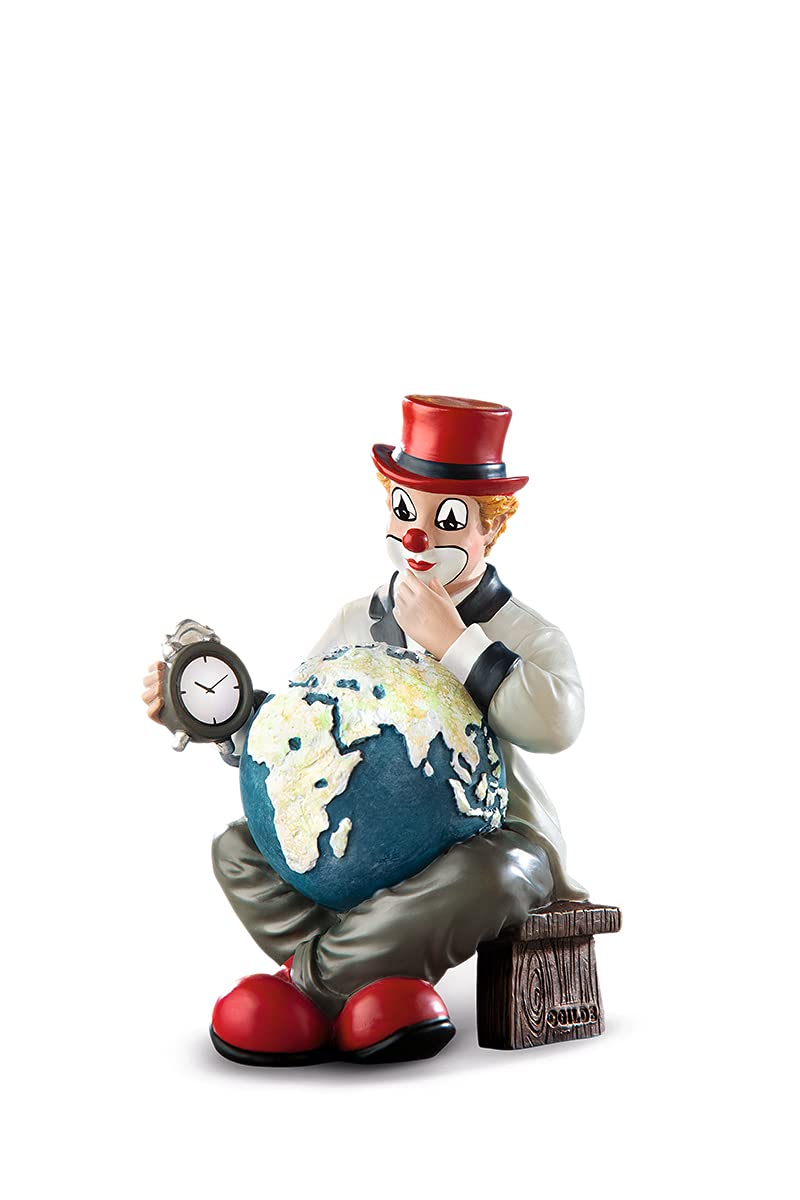 Gildeclown Small Decorative Figure and Collector's Piece Nimm dir Zeit in Gift Box - Decorative Figurine Accessory Gift - Handmade - Height 11 cm