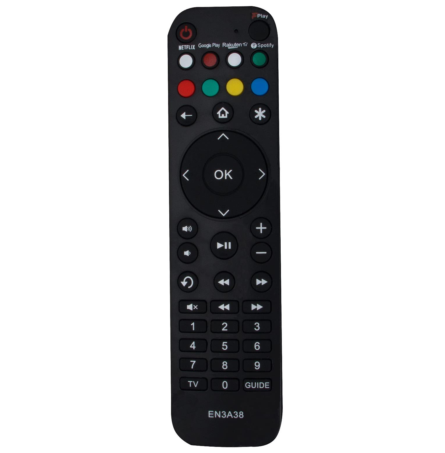 EN3A38 VINABTY Replacement Remote Control Fit for Hisense B7120 Roku TV R43B7120UK R50B7120UK R55B7120UK R65B7120UK 43B7120 50B7120 55B7120 65B7120