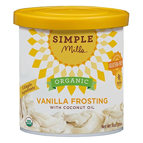 Simple Mills Frosting, Vanilla, 10 oz, 3 count