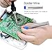 LINTELEK Soldering Iron Kit with Adjustable Temperature Welding Irons Tool 60W 5 PCS Soldering Tips, Desoldering Pump, Tin Wire Tube, Soldering Iron Stand, Tweezers with Tool Zipper Bag