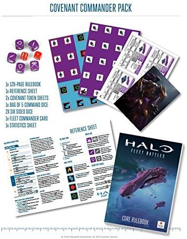 Halo: Fleet Battles Covenant Commander Pack HFCV01 by Spartan Games