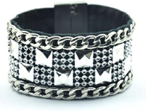 Jewelryfinds Fashion Women Bracelet Combination Leather Bracelets Bangles