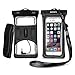 Floatable Waterproof Phone Case, Vansky Waterproof Phone Pouch with Armband and Audio Jack for iphone 11 X, 8 Plus, 7 Plus, 6S, Sansung LG Huawei