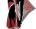 Bollywood Women's Indian Ethnic Designer Black Color Faux Georgette Party Wedding Sarees with Saree Blouse Unstitched