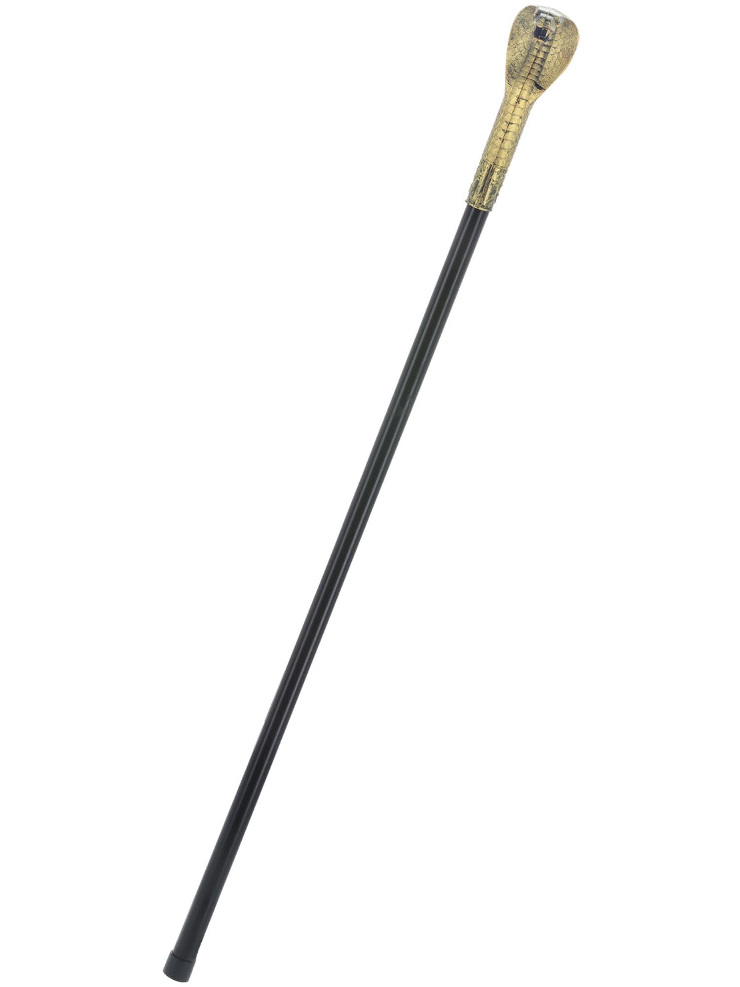 Voodoo Walking Stick Cane, with Snake