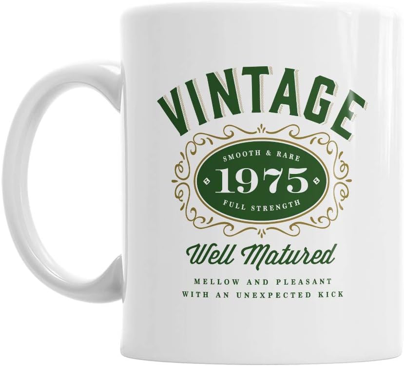 45th Birthday, 45th Birthday Gift, Vintage Bourbon, 45th Birthday Gifts for Men, 45th Birthday Gifts for Women, Birthday, Coffee Mug