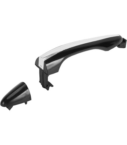 Manija De Puerta Exterior Delantera Derecha Para Kia Optima 2012-2015 – Acabado Cromado Y Negro, De Plástico