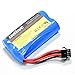 UdiRC Part UDI002-14 Battery 2x3.7V 1500mAh SM4P Plug for UDI002 RC Racing Boat