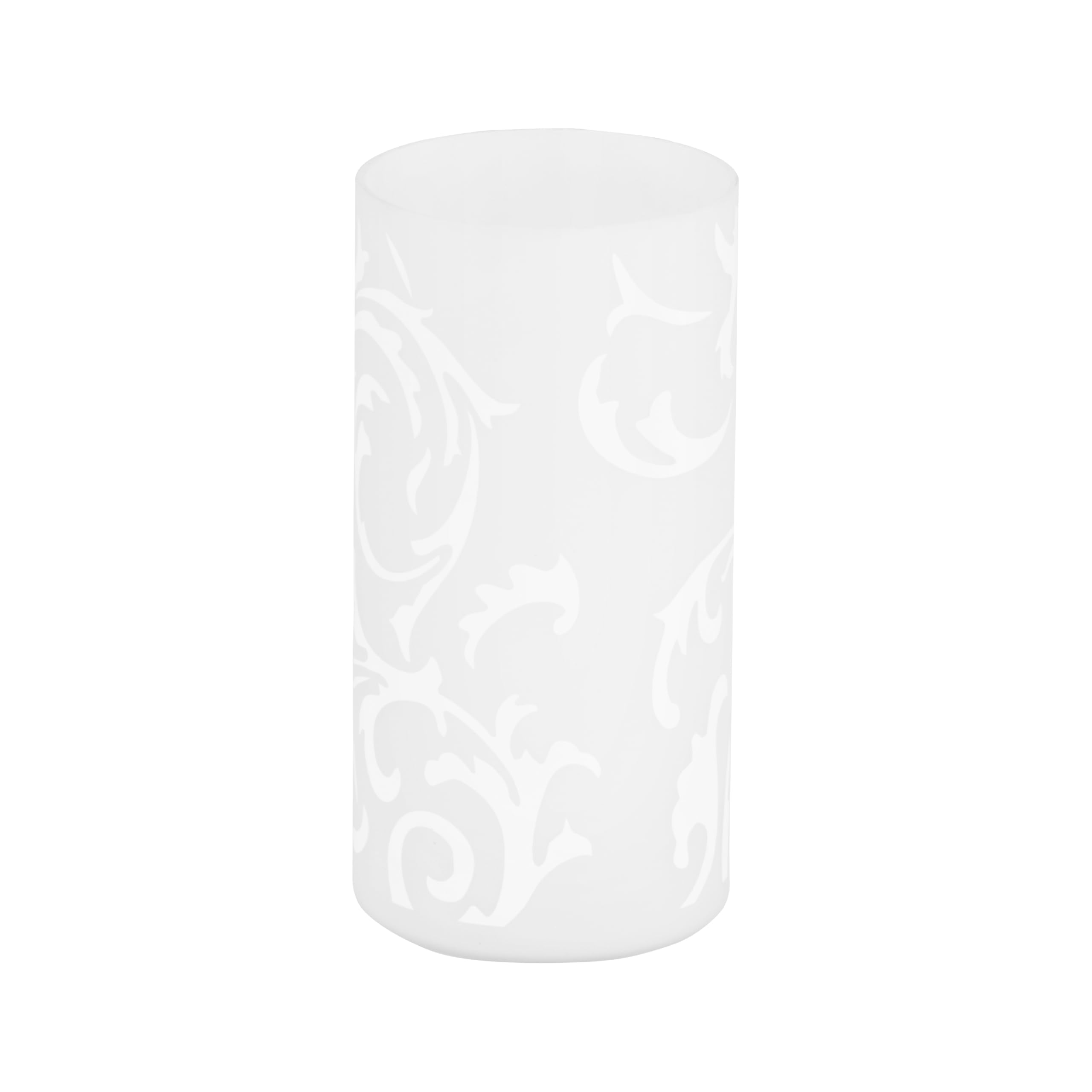 Eglo Geo Table lamp, Table lamp, Bedside lamp Made of Opal matt Glass with Floral Pattern, Living Room lamp in White, lamp with Switch, E14 Socket