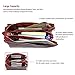 befen Leather Wristlet Wallet Clutch Women Smartphone CrossBody Wallet with Card Slots/Shoulder Strap/Wrist Strap - Jester Red