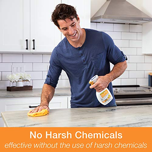 Bona PowerPlus Antibacterial Surface Cleaner Spray, Lemon Zest Scent