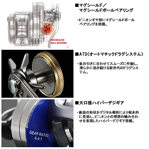 Daiwa – Moulinet Saltiga 2015 35 Nh