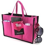 Periea Handbag Organiser LARGE 11 Compartments Bright Pink - Kristine