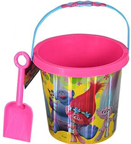 What Kids Want Trolls Large Sand Bucket- Holographic Print