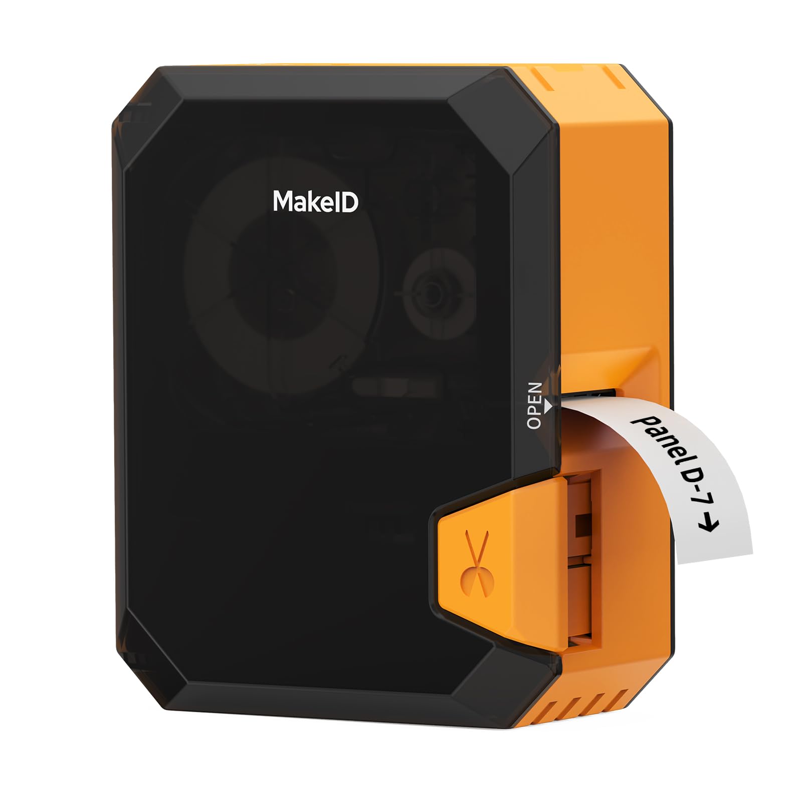 Photo 1 of Makeid P31 Industrial Label Maker, Thermal Transfer Label Printer Portable Bluetooth Labeler with 0.71" W x 26.24ft L Label, Wire and Cable Labeling Machine for Job Sites, Fast Creat and Print Label