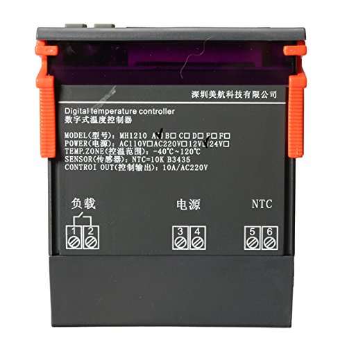 12V Digital Temperature Controller Temp w/ Sensor Thermostat Control