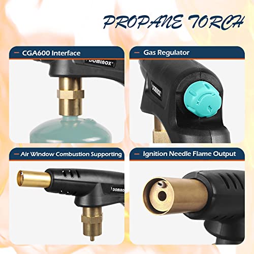 POWERFUL Cooking Torch Kitchen Blow Torch, Creme Brulee Torch Sous